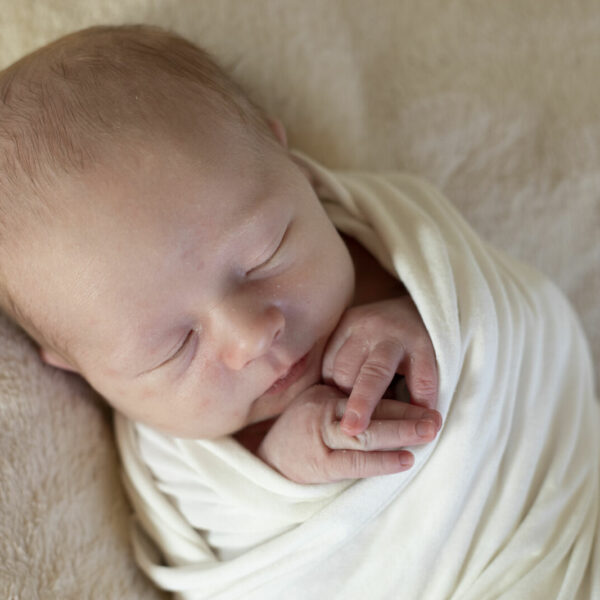 Newborn fotografie in de  studio