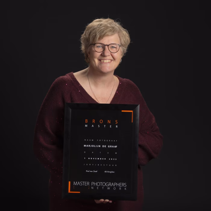 Marjolijn de Graaf met dik verdiende Brons Master.